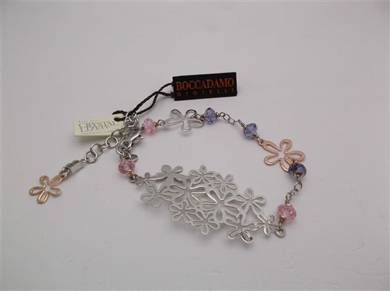 Bracelet Boccadamo Woman in Silver BR301 - BR301